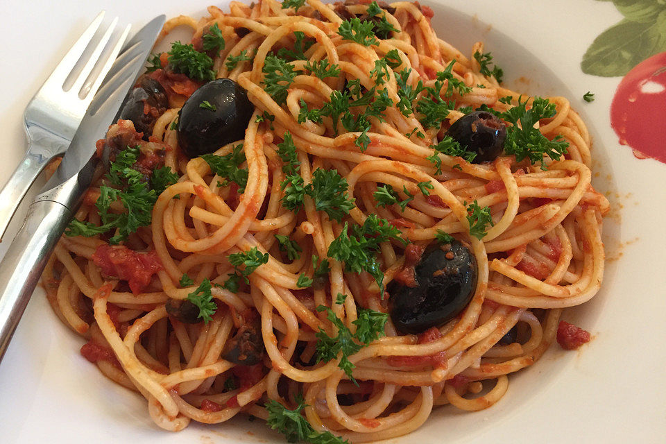 Spaghetti alla puttanesca