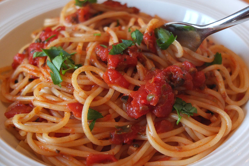 Spaghetti alla puttanesca