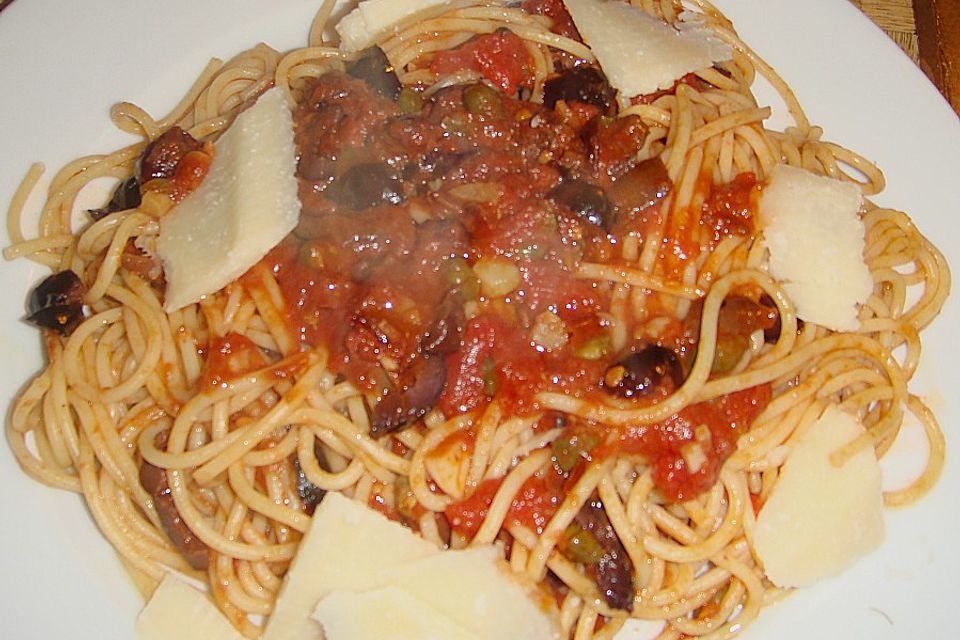 Spaghetti alla puttanesca