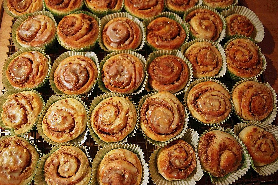 Nussschnecken - Muffins