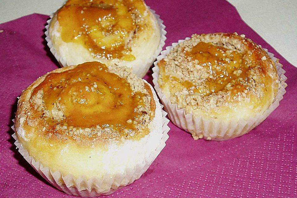 Nussschnecken - Muffins