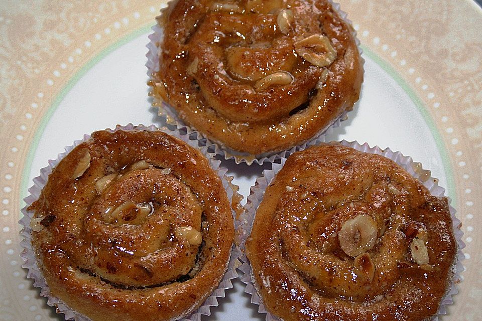 Nussschnecken - Muffins