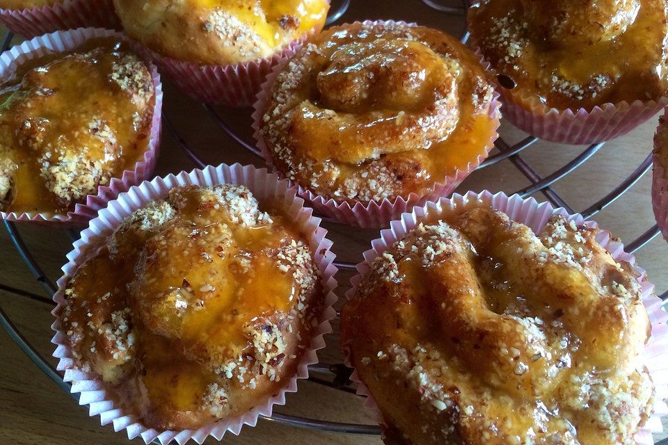 Nussschnecken - Muffins