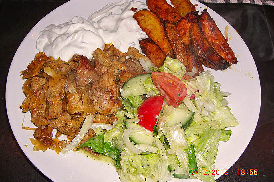 Gyros mit Tsatsiki