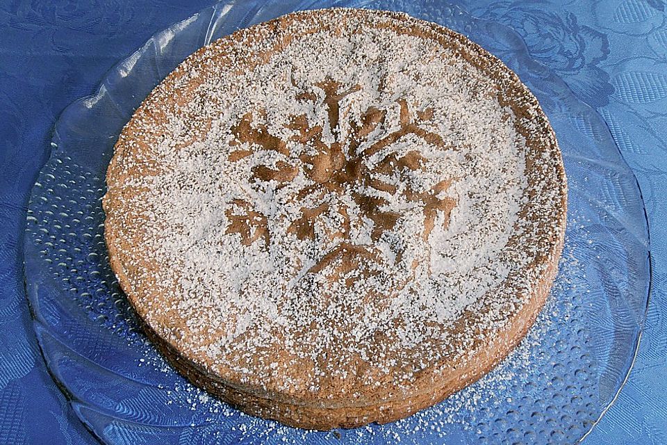 Mallorquinischer Mandelkuchen