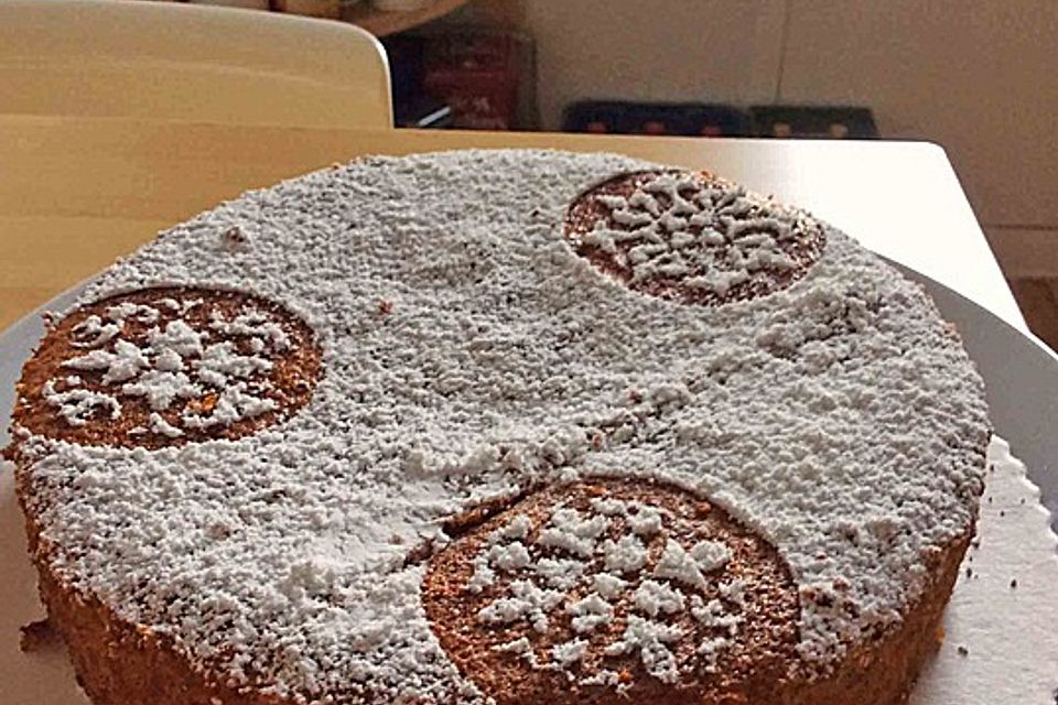 Mallorquinischer Mandelkuchen