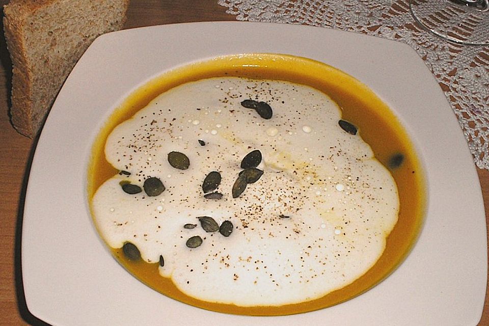 Kürbiscremesuppe