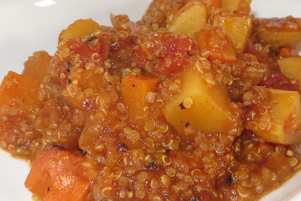 Kürbis-Quinoa-Topf