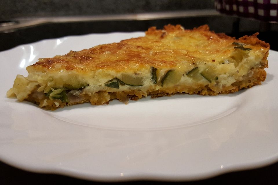 Linsen - Zucchini - Tarte