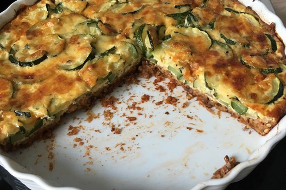 Linsen - Zucchini - Tarte