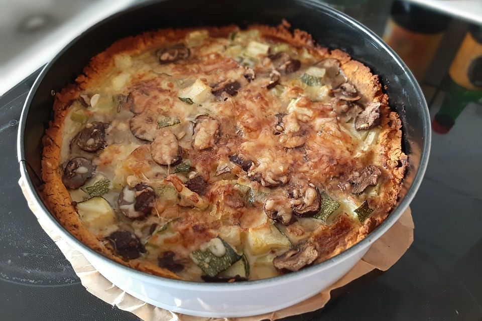 Linsen - Zucchini - Tarte