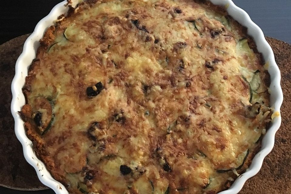 Linsen - Zucchini - Tarte