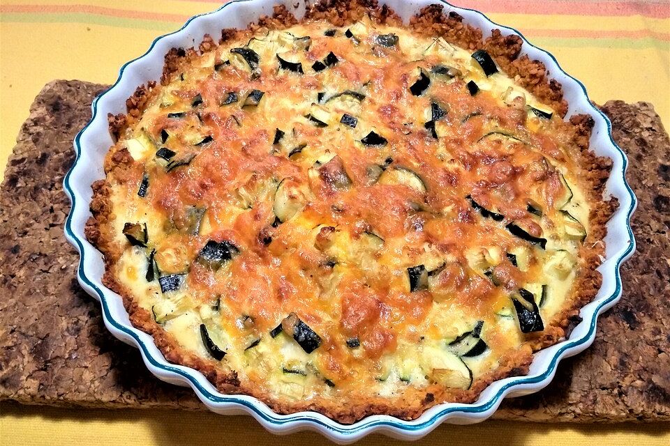 Linsen - Zucchini - Tarte