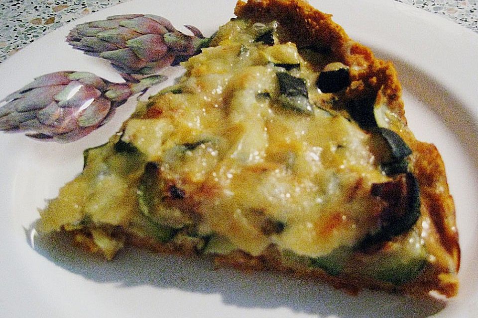 Linsen - Zucchini - Tarte