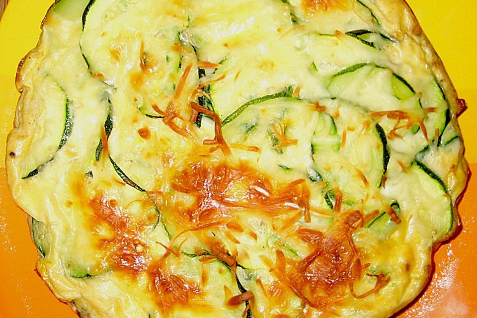 Linsen - Zucchini - Tarte