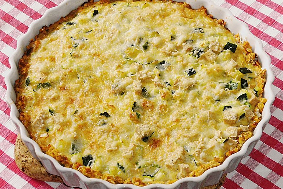 Linsen - Zucchini - Tarte