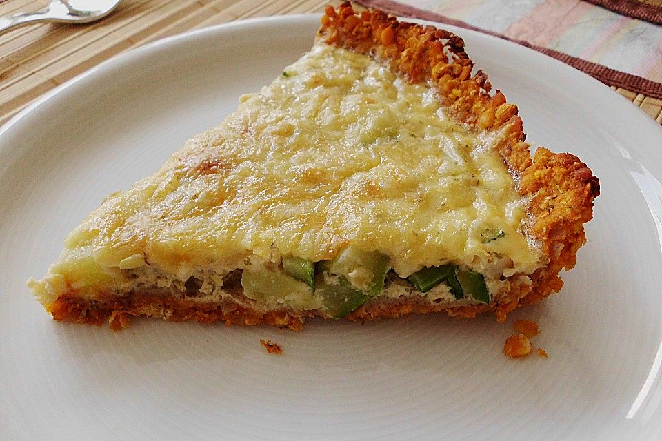 Linsen - Zucchini - Tarte