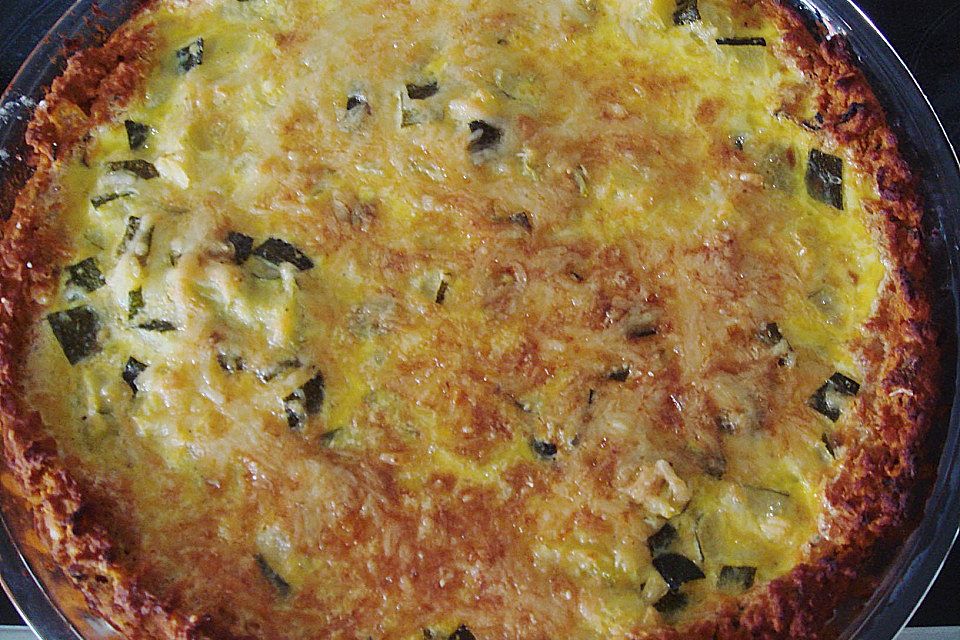 Linsen - Zucchini - Tarte