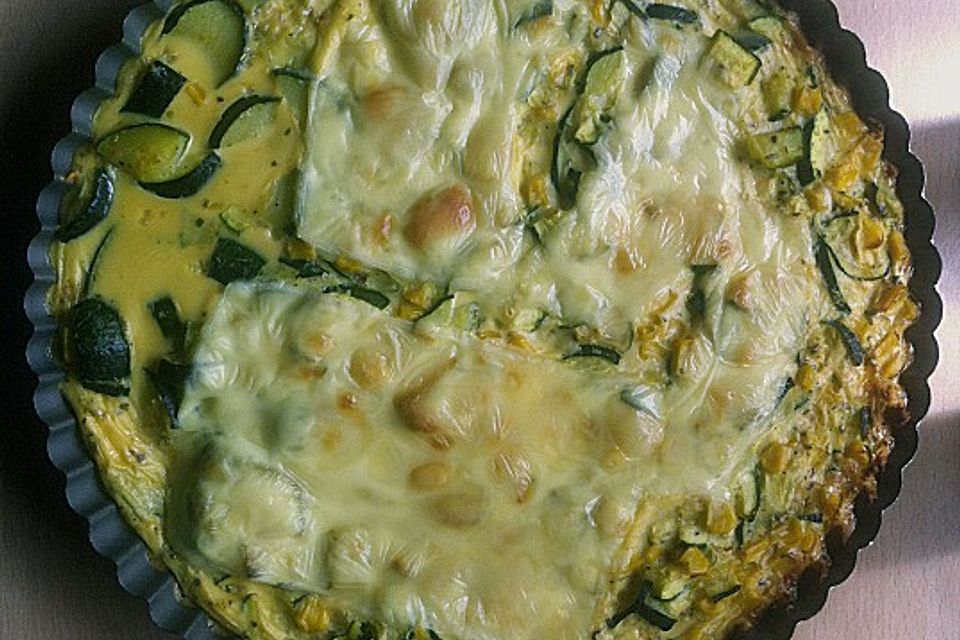 Linsen - Zucchini - Tarte