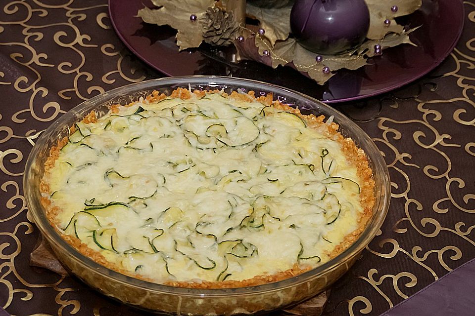 Linsen - Zucchini - Tarte