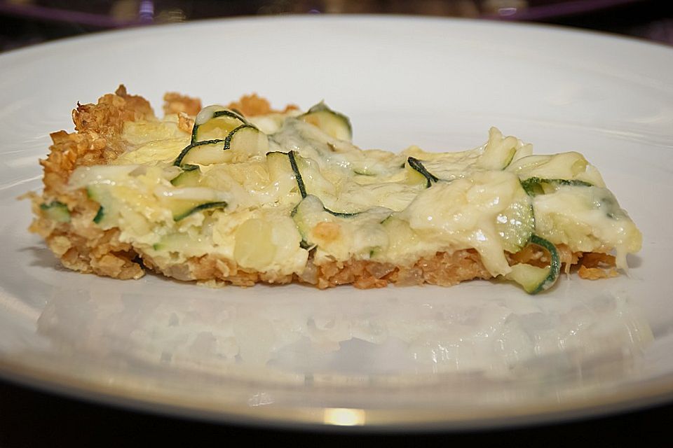 Linsen - Zucchini - Tarte