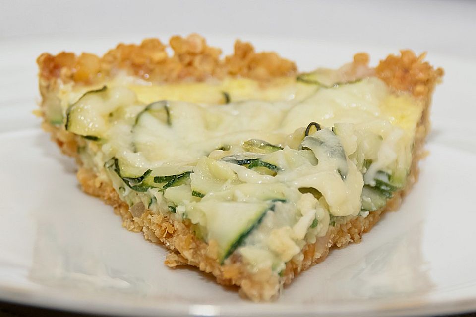 Linsen - Zucchini - Tarte