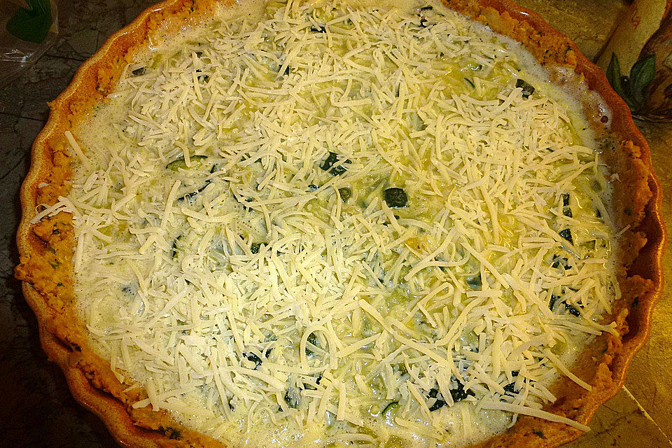 Linsen - Zucchini - Tarte