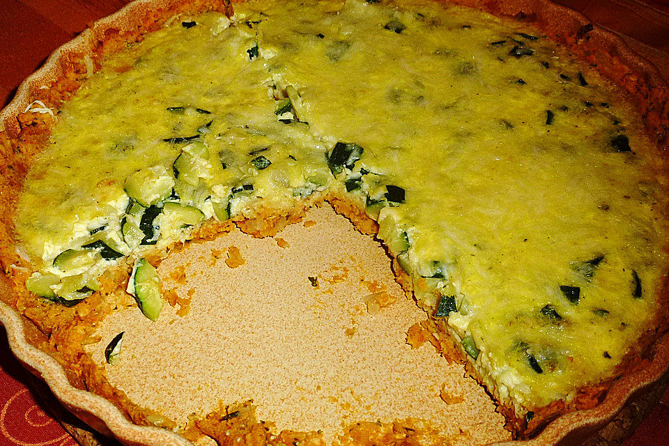 Linsen - Zucchini - Tarte