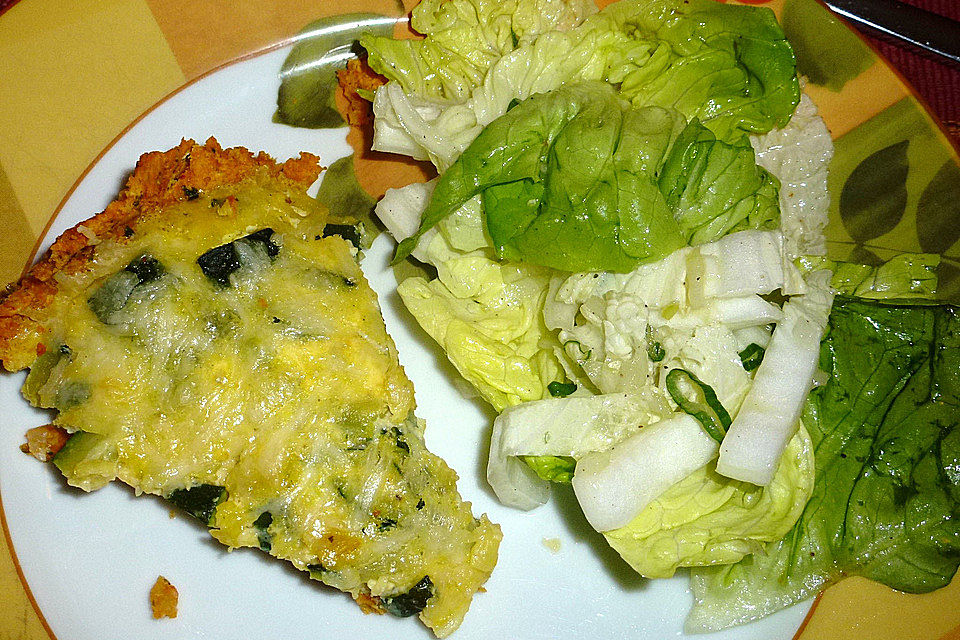 Linsen - Zucchini - Tarte