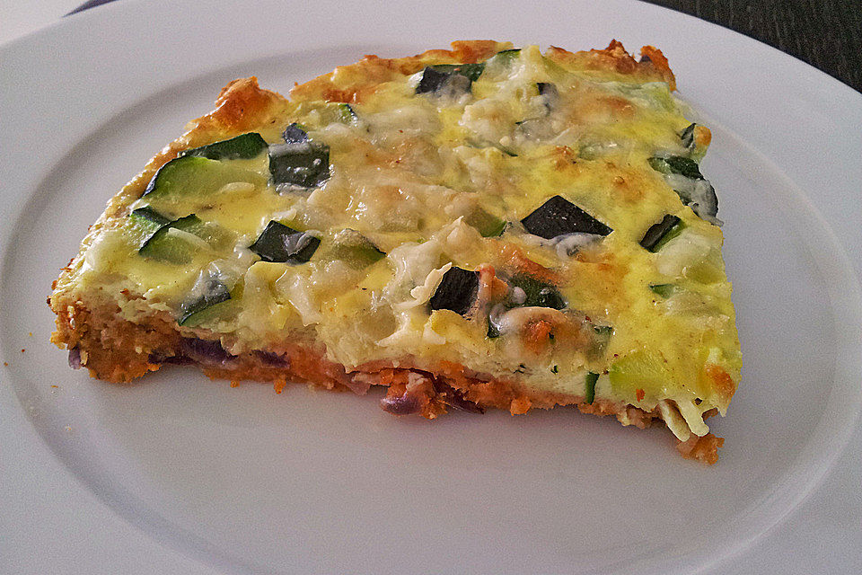 Linsen - Zucchini - Tarte