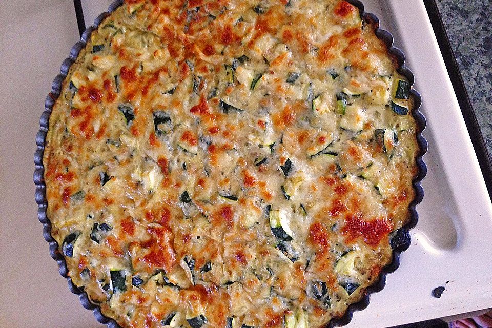 Linsen - Zucchini - Tarte