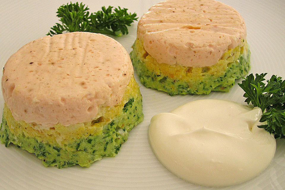 3 - farbige Fischterrine