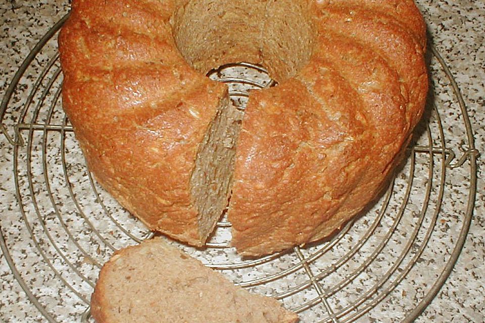 Dinkelvollkorn - Quark - Sojamilch - Brot