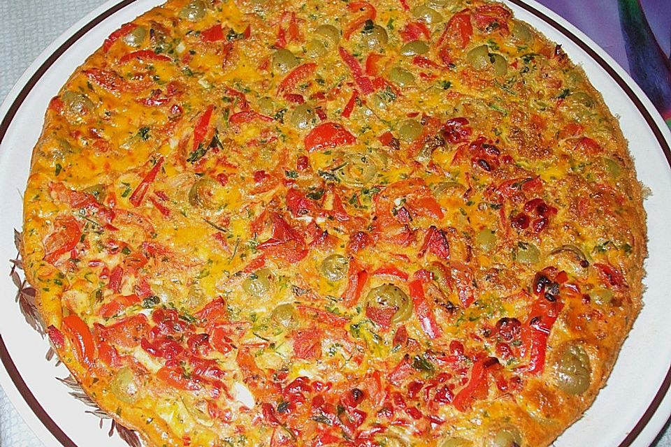 Spanische Paprika-Tortilla