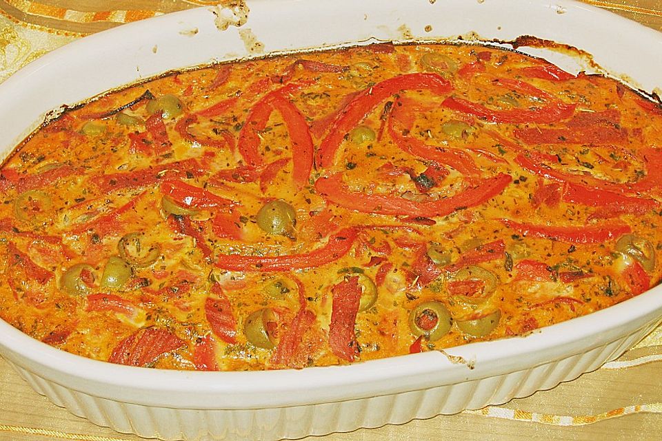 Spanische Paprika-Tortilla