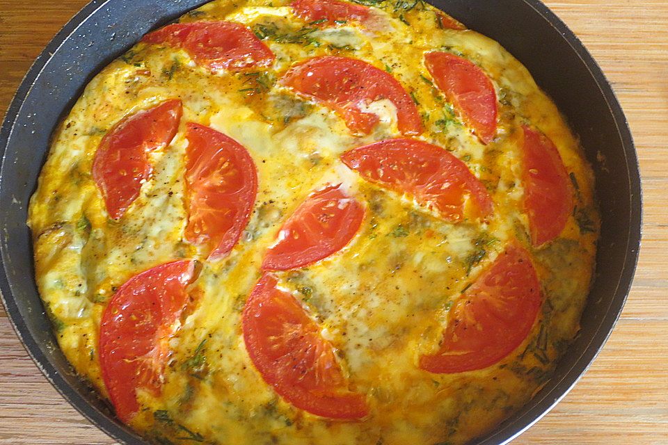 Spanische Paprika-Tortilla