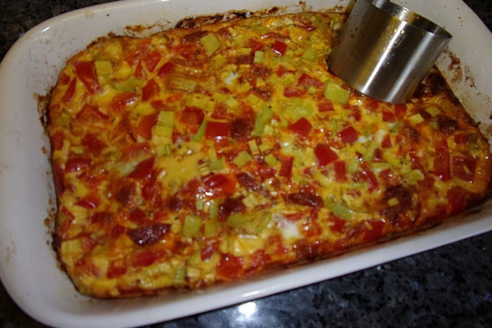 Spanische Paprika-Tortilla