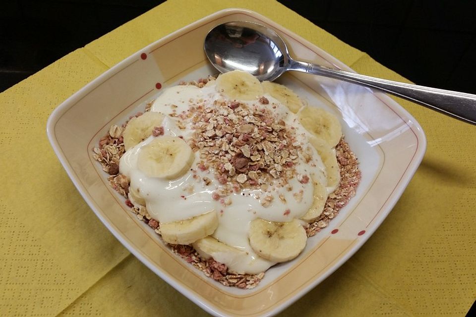 Obst - Joghurt - Müsli