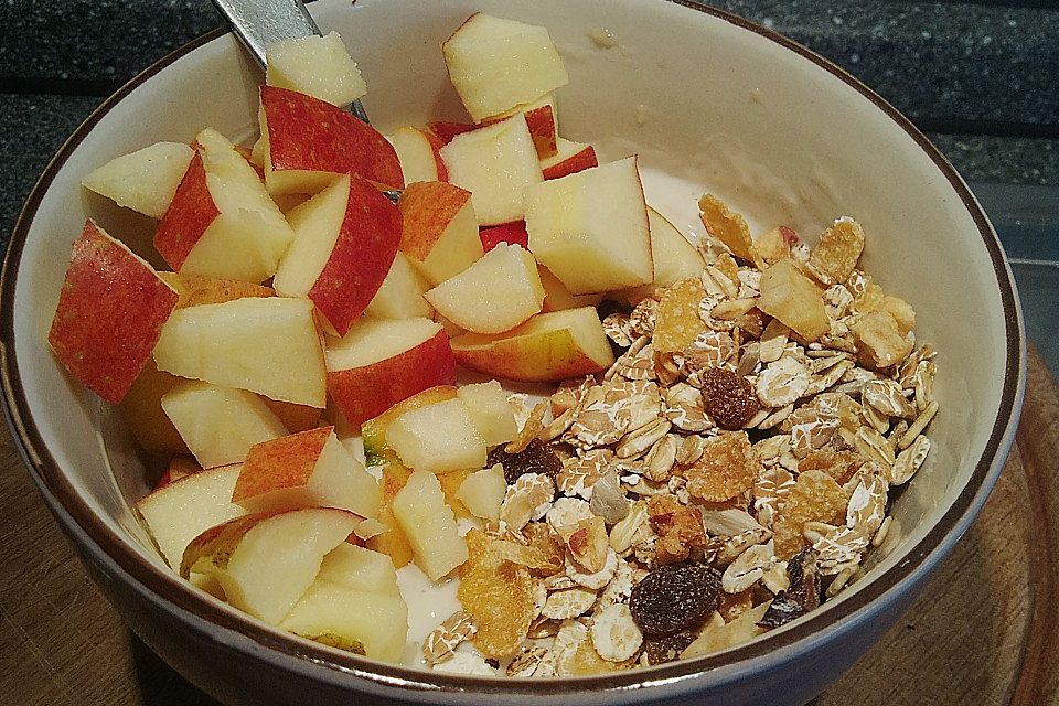 Obst - Joghurt - Müsli