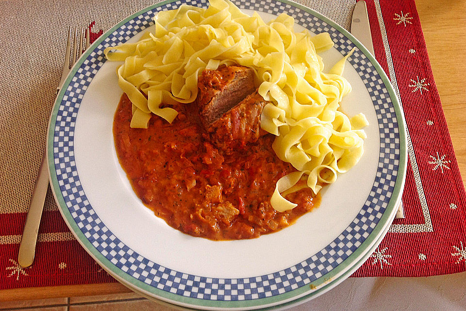 Schweinefilet Toskana