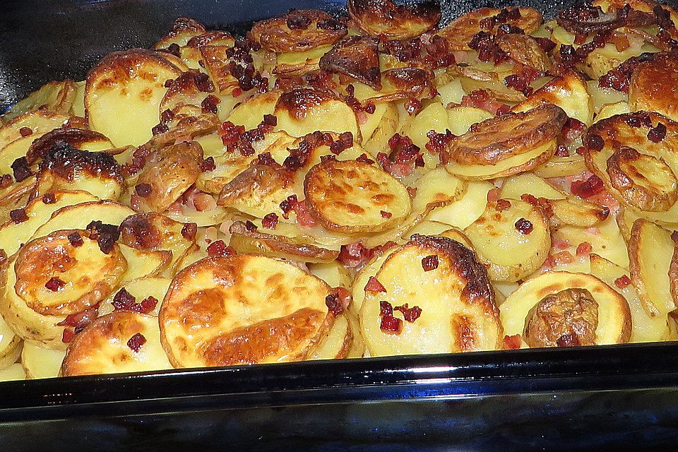 Bratkartoffeln aus dem Backofen