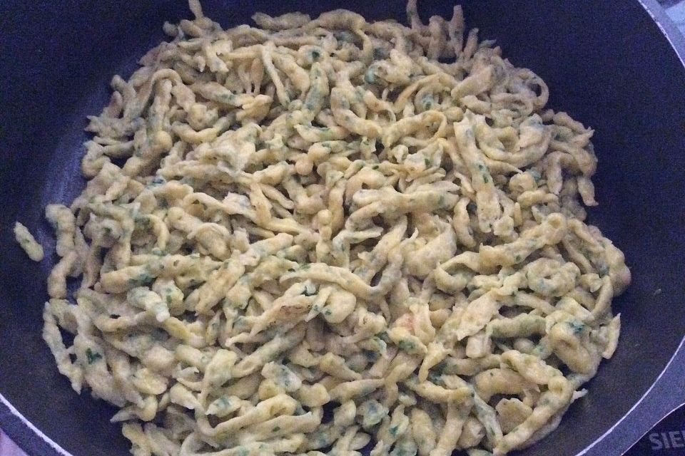 Bärlauchspätzle