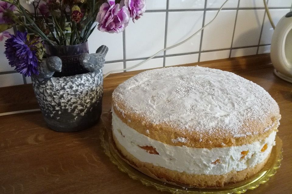 Käsesahne - Torte