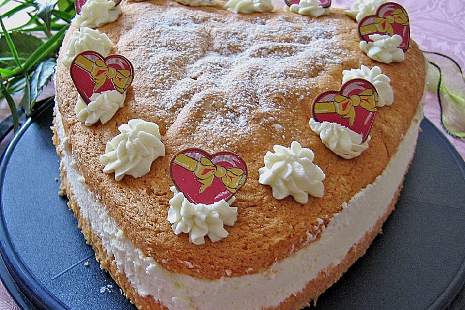 Käsesahne - Torte