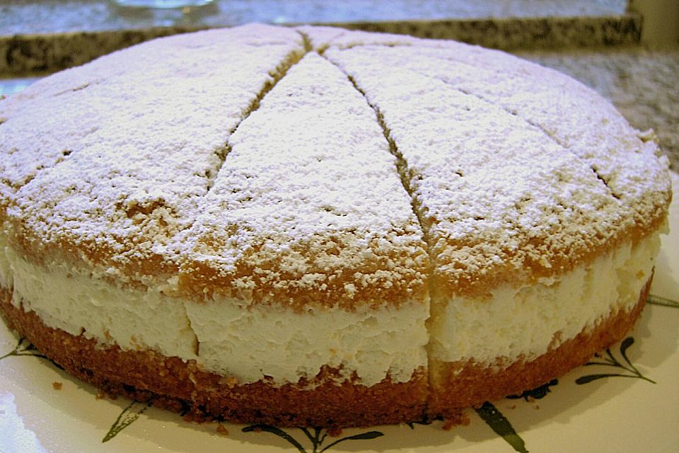 Käsesahne - Torte