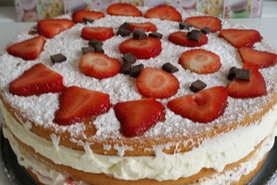 Käsesahne - Torte