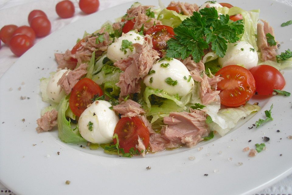 Thunfischsalat Caprese