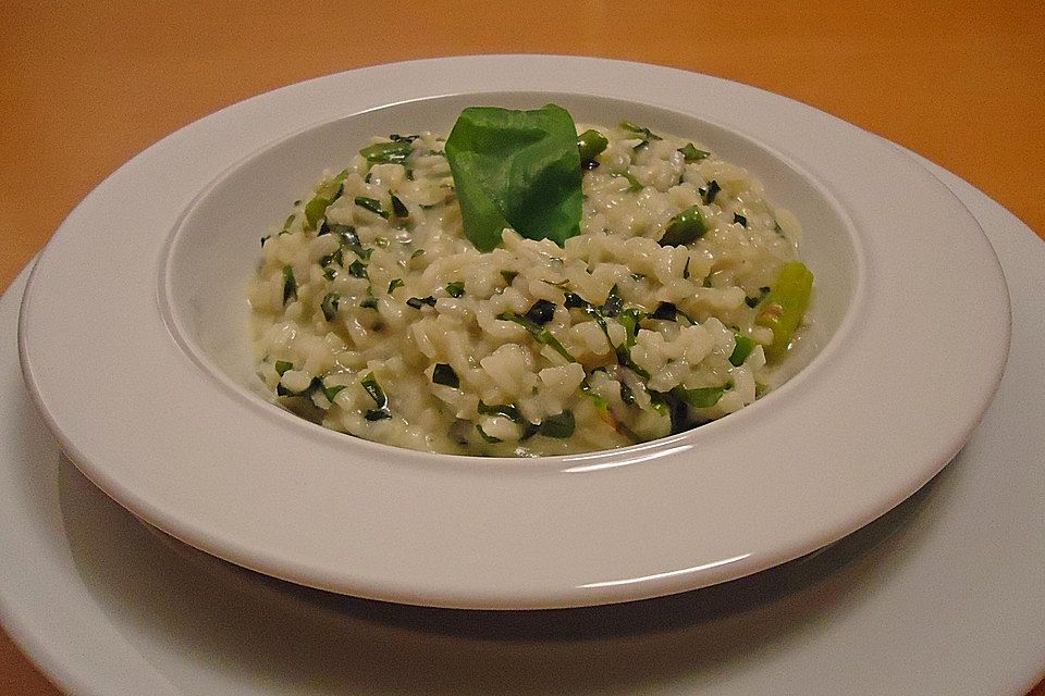 Bärlauch-Risotto