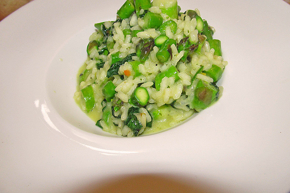 Bärlauch-Risotto