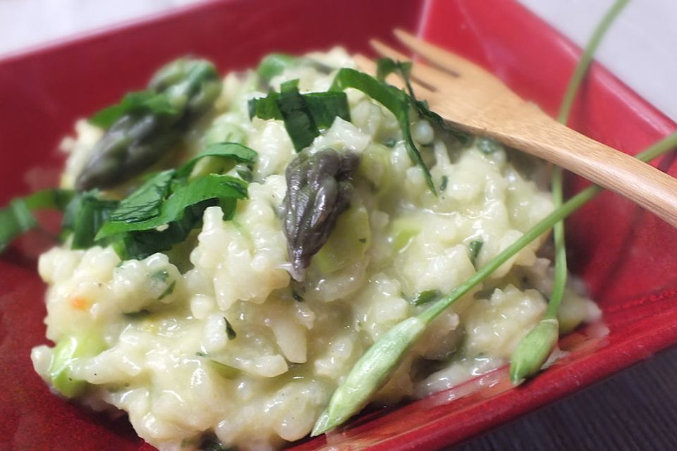 Bärlauch-Risotto